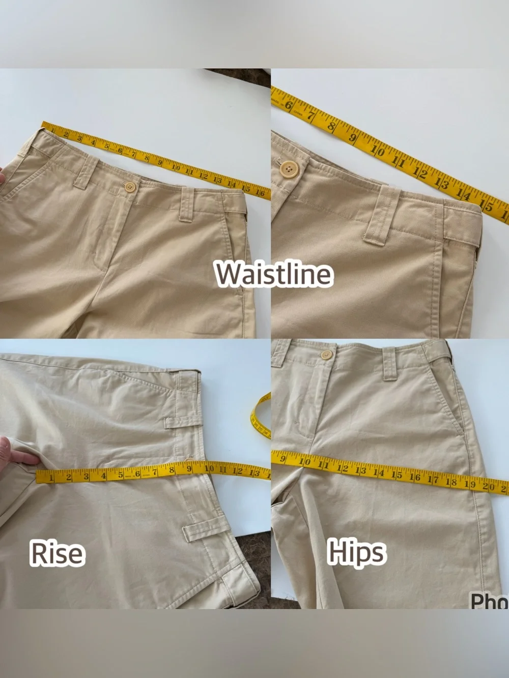 Vintage 1990s Talbots high-waisted shorts size 4. - Picture 7 of 8